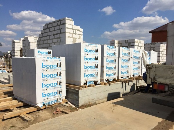 Газобетонные блоки Bonolit г. Малоярославец D600 B3,5 625х250х50